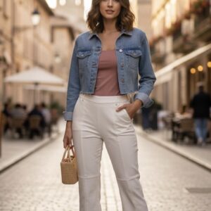 Pantalón Comfort con Aberturas Laterales