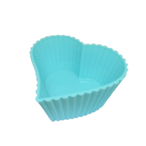 bowl de corazón turquesa