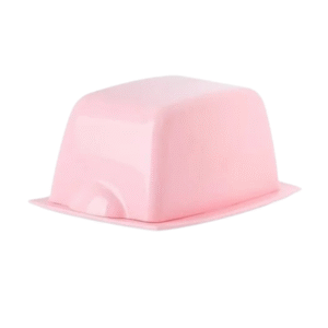 bowl de corazón turquesa