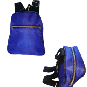 mochila mujer azul