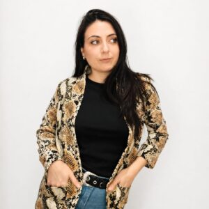 Blazer Animal Print
